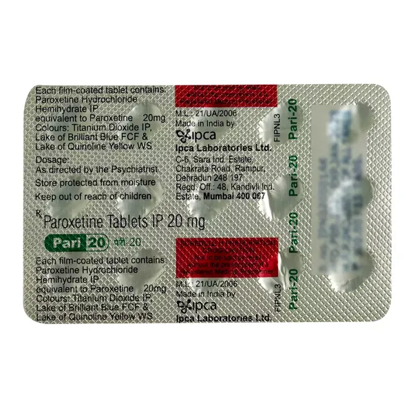 PARI 20MG 15TAB