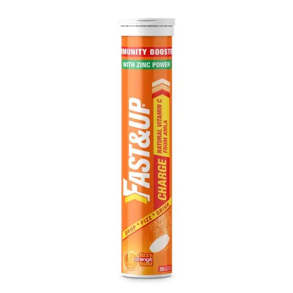 FAST/UP CHARGE VIT-C FIZZY ORANGE 20TAB