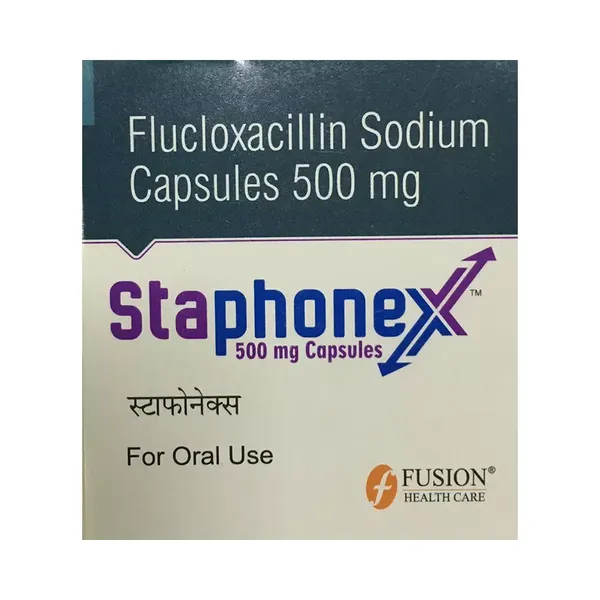 STAPHONEX 500MG 4CAP