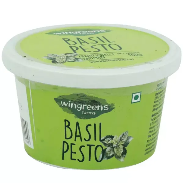 WINGREENS DIP BASIL PESTO 150GM