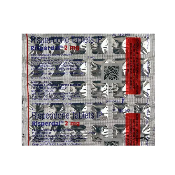 RISPERDAL 2MG 30TAB