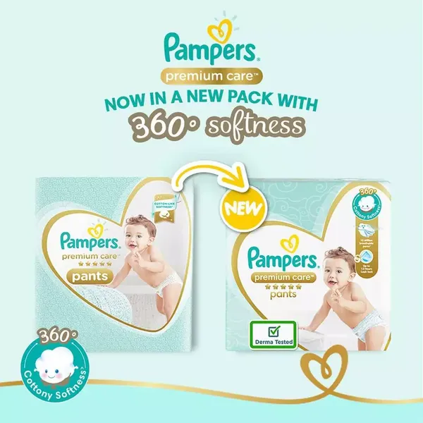 PAMP DIAP PREMIUM CARE PANTS L 13PC