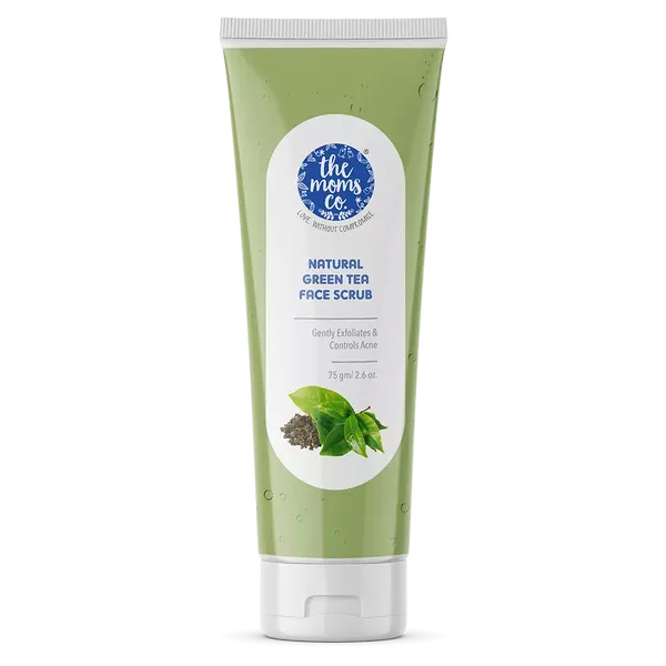 THE MOMS F/SCRUB N/GREEN TEA 75GM