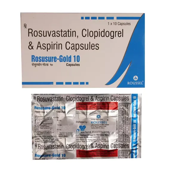 ROSUSURE GOLD 10MG 10CAP