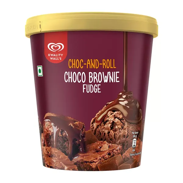 KW I/C CHOCO BROWNY FUDGE TUB 700ML