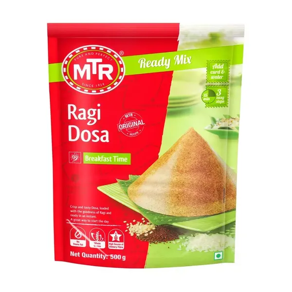 MTR READY/COOK RAGI DOSA 500GM