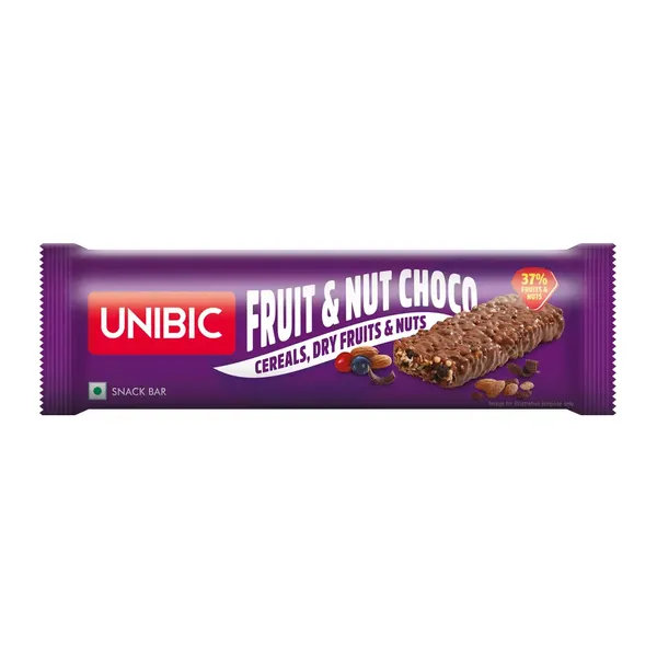 UNIBIC SNACK BAR FRUIT/NUT CHOCO 30GM