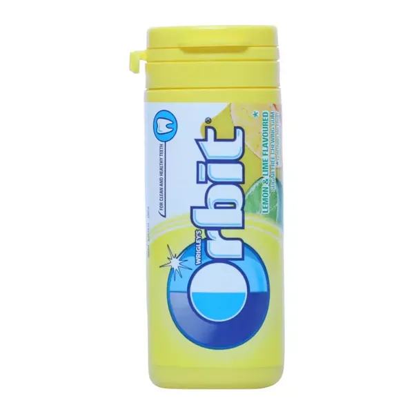 ORBIT LEMON & LIME SUGARFREE 22GM