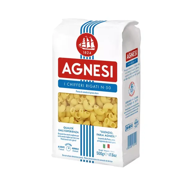 AGNESI CHIFFERI PASTA 500GM