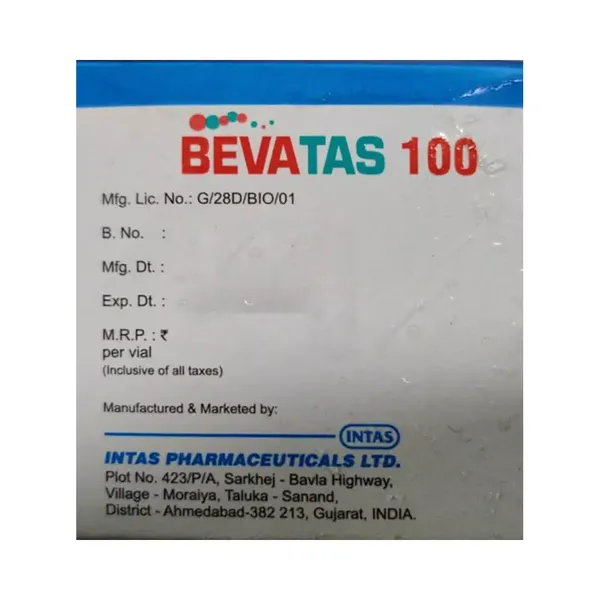 BEVATAS 100MG INJ 4ML VAIL