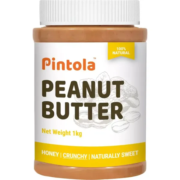 PINTOLA PEANUT BTR HONEY CRUNCHY 1KG