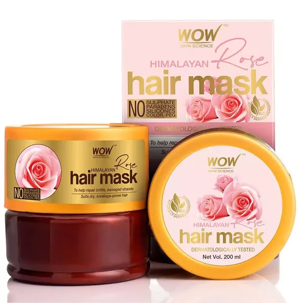 WOW HAIR MASK HIMALAYAN ROSE 200ML