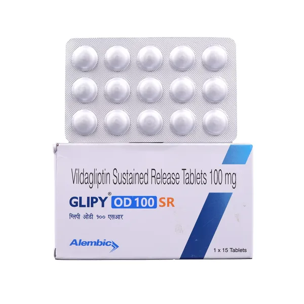 GLIPY OD 100MG SR 15TAB