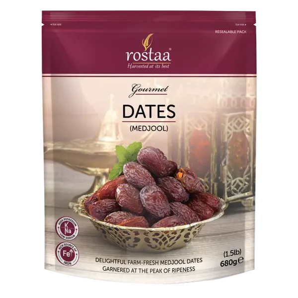 ROSTAA DATES MEDJOOL JUMBO 680GM