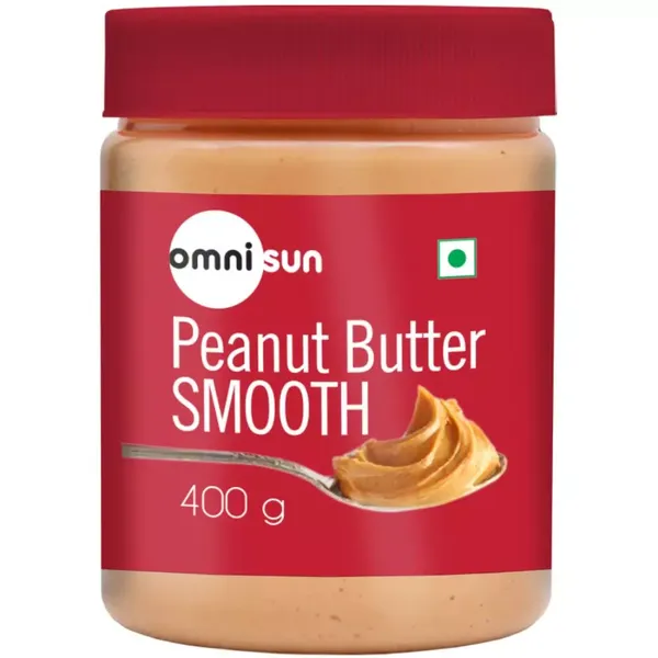 OMNISUN PEANUT BUTTER SMOOTH 400G