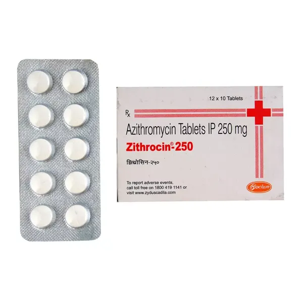 ZITHROCIN 250MG 10TAB