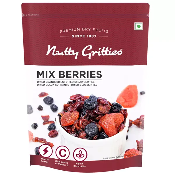 NUTTY GRITTIES MIX BERRIES 200GM