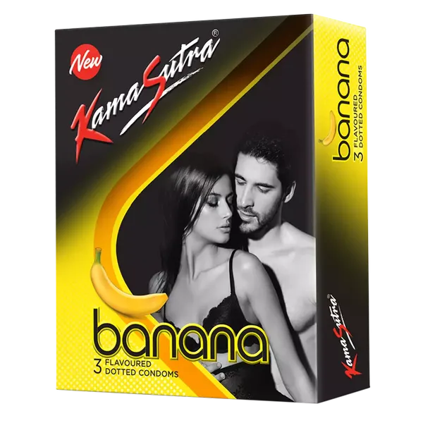 KS CONDOM EXCITE BANANA 3PC