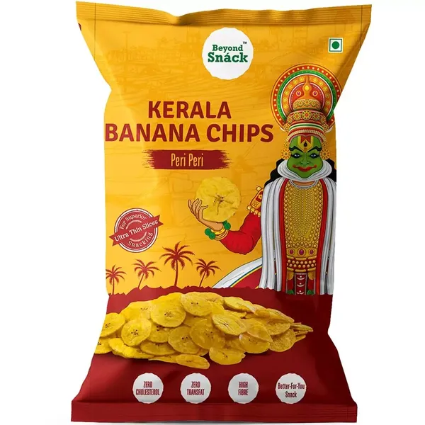 BEYOND SNACK BANANA PERI PERI CHIPS 95GM