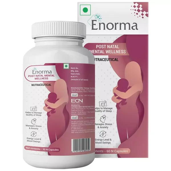 ENORMA POST NATAL MENTAL WELLNESS 30CAP