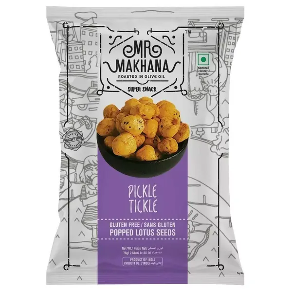 MR MAKHANA PICKLE TICKLE 75GM