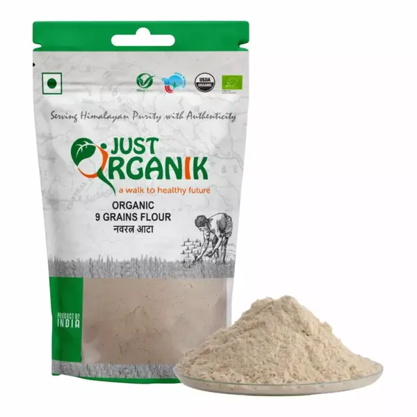 JUST ORGANIK 9 GRAIN FLOUR 1 KG