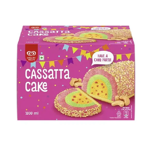 KW I/C CASSATTA CAKE 1LTR