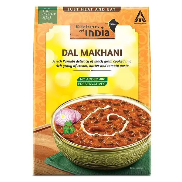 KITCHENS OF INDIA RTE DAL MAKHNI 285G