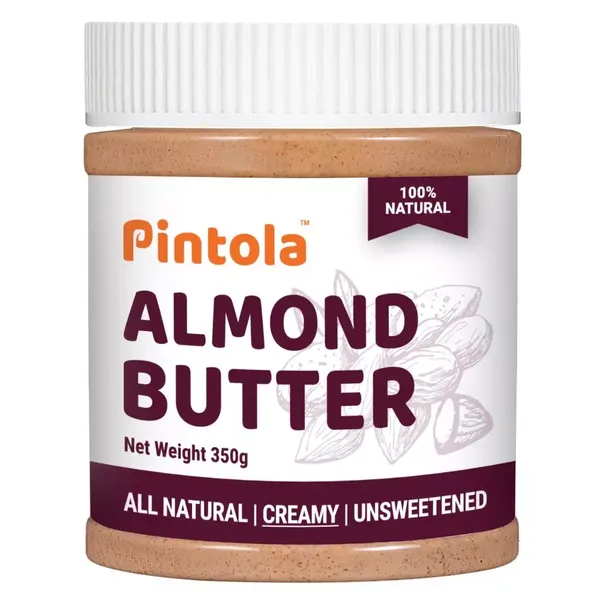 PINTOLA NUT/BTR NATURAL CREAMY ALMND 350GM