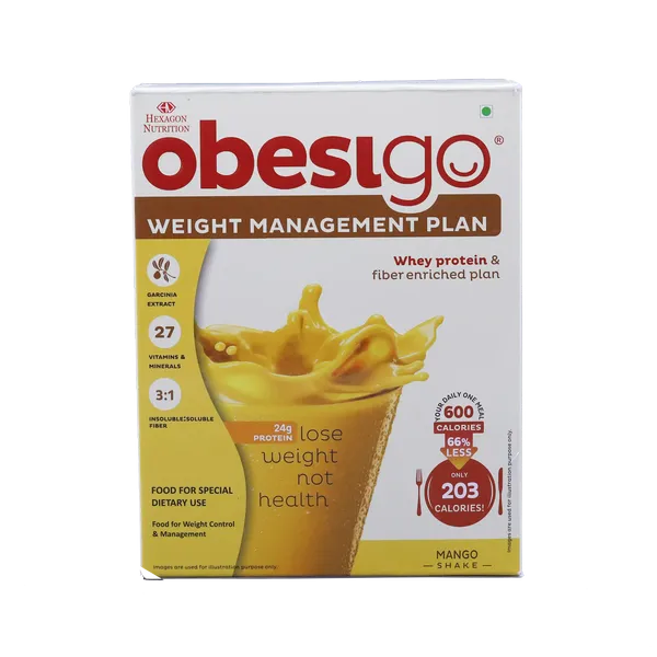 OBESIGO WEIGHT PLAN MANGO POW 7X50GM