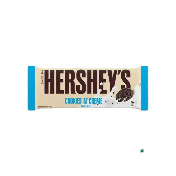 HERSHEYS COOKIES 'N' CREME BAR 43G