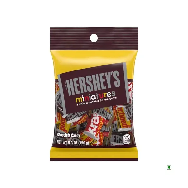 HERSHEY S CHOC MINIATURES 150GM