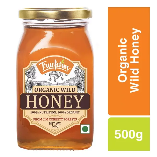 TRUEFARM ORGANIC WILD HONEY 500GM