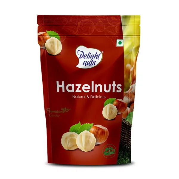 DELIGHT NUTS HAZELNUTS 200GM