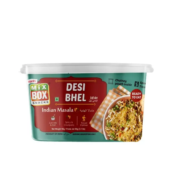 CUPPA DESI BHEL INDIAN MASALA 90GM