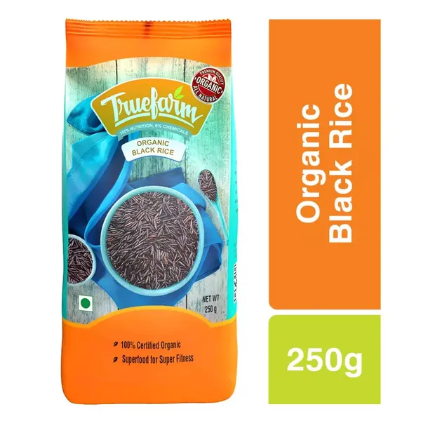 TRUEFARM ORGANIC BLACK RICE 250GM