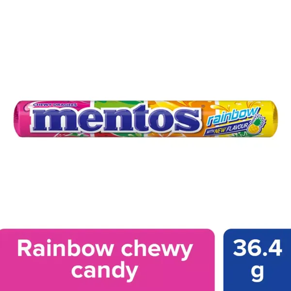 MENTOS STICK RAINBOW 36.4GM