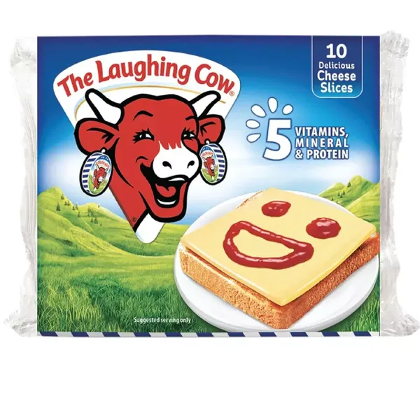 THE LAUGHING COW CHEESE SLICES 200GM