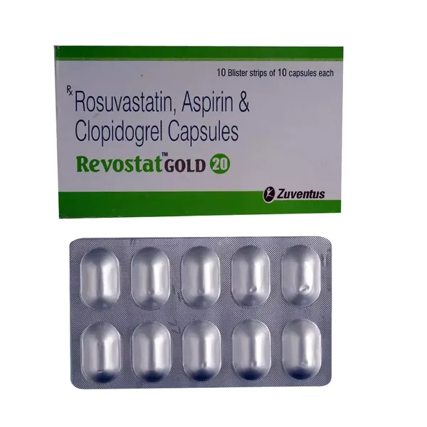 REVOSTAT-GOLD 20MG 10CAP