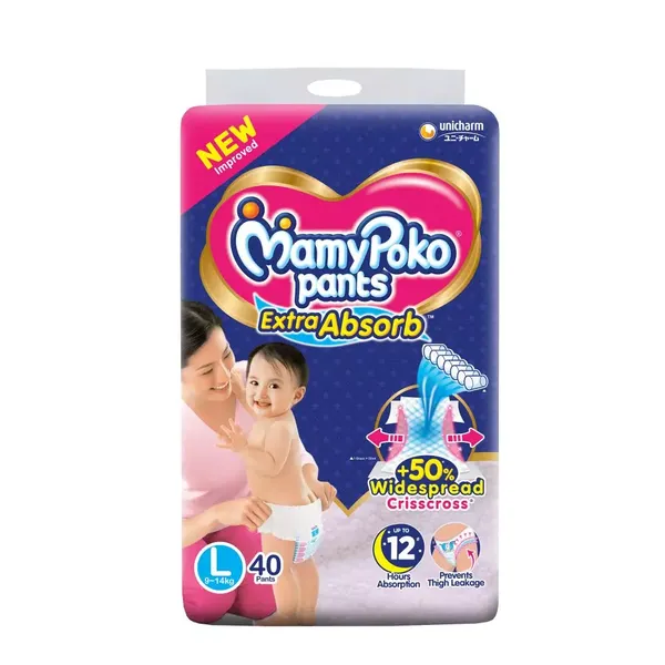 MAMY POKO DIAP PANTS L 40PC