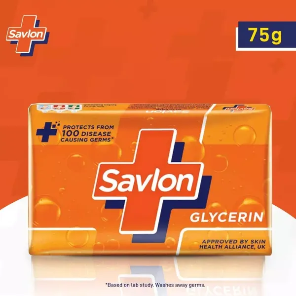 SAVLON SOAP GLYCERIN 75GM