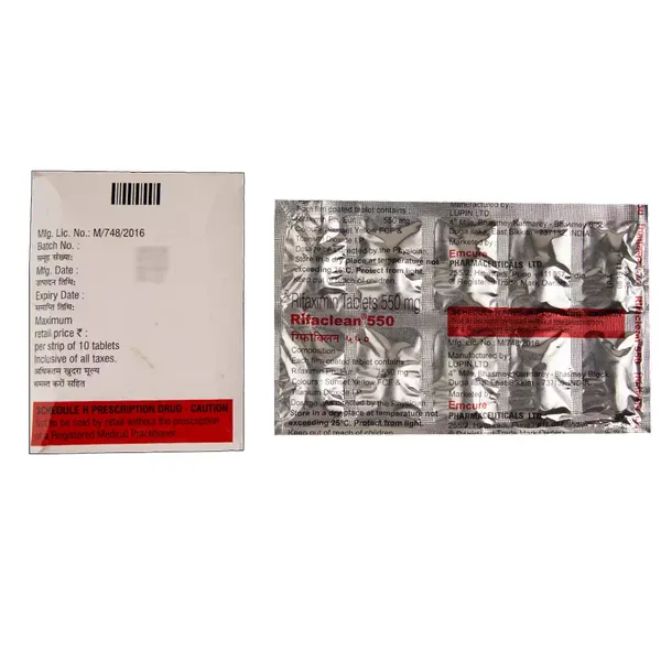 RIFACLEAN 550MG 10TAB