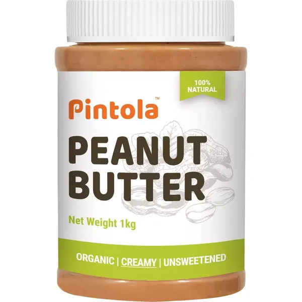 PINTOLA PEANUT BTR ORGANIC CREAMY 1KG