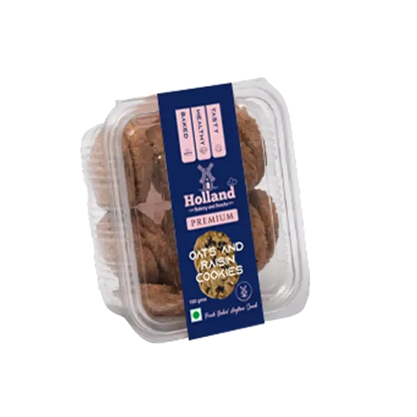 HOLLAND OATMEAL&RAISINS COOKIES 180GM