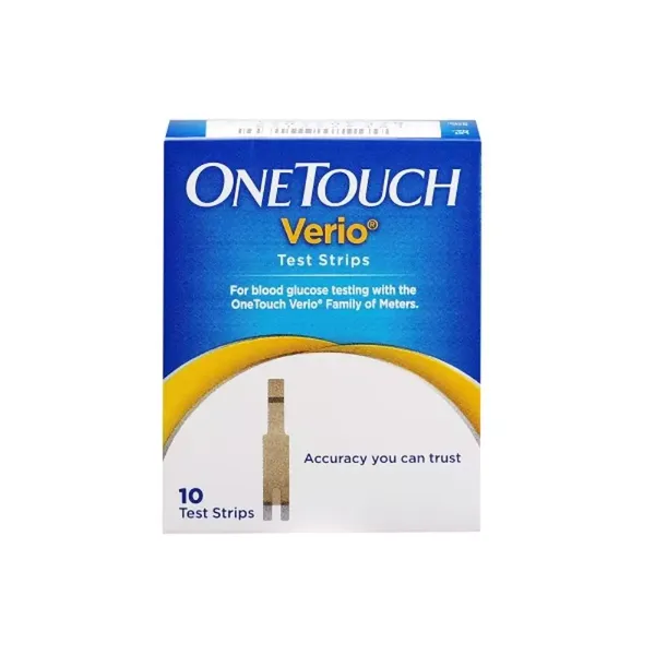 ONE TOUCH VERIO TEST STRIPS 10PC