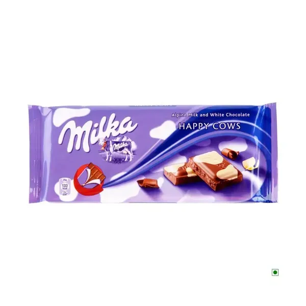 MILKA CHOC  HAPPY COW BAR 100GM