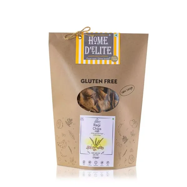 HOME DELITE RAGI CHIPS 110GM