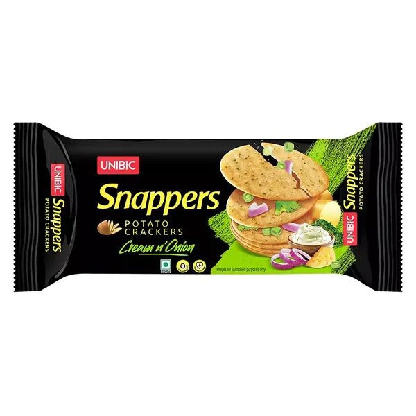 UNIBIC SNAPPERS CREAM N ONION 75GM