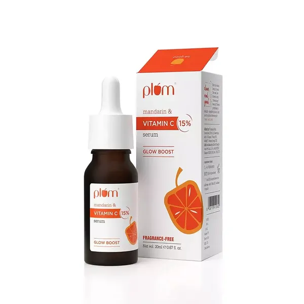 PLUM 15% VITA C FACE SERUM MANDARIN 20ML