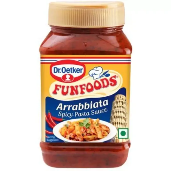 FUNFOODS ARRABBIATA PASTA SAUCE 325GM